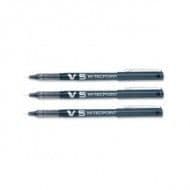 PILOT Hi-Tecpoint BX-V5 rullpenna finspets 0,5 mm svart bläck - paket med 12 st
