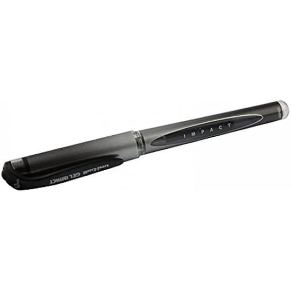 Uni-Ball Signo Broad Kulspetspenna - Broad Point - Black Gel Ink - Paket med 12