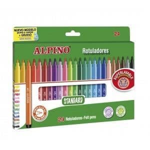 24 Markers - Fin spets - Superwashable - Alpino