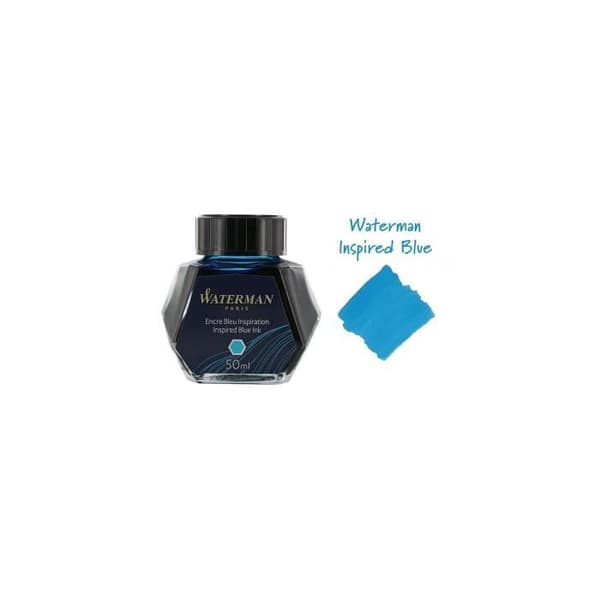 WATERMAN reservoarpenna bläck, blå Inspiration färg, 50 ml flaska
