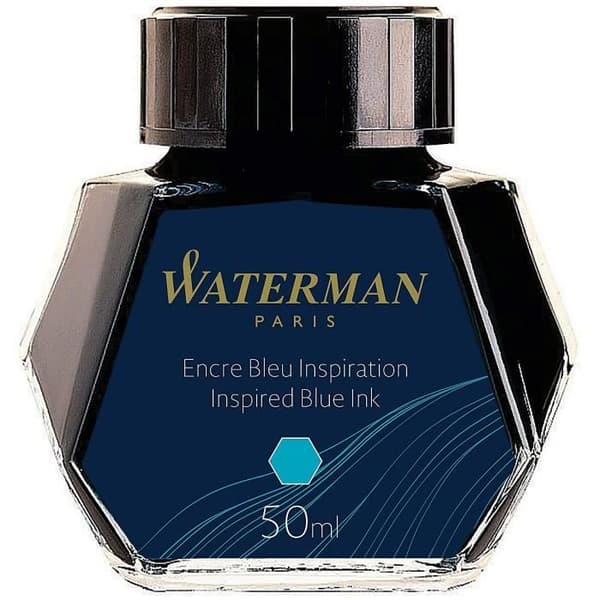 WATERMAN reservoarpenna bläck, blå Inspiration färg, 50 ml flaska