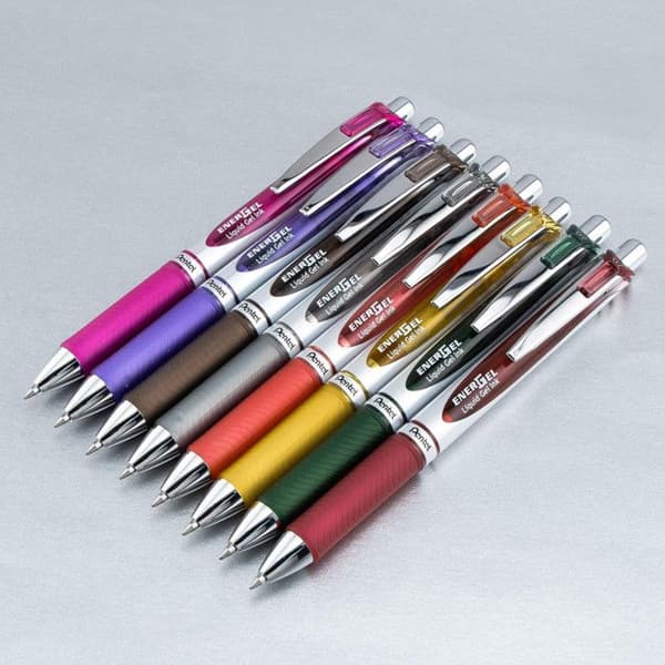Stylo roller - Pentel - Energel BL77 - Gelbläck - Färg blå natt - Fin spets