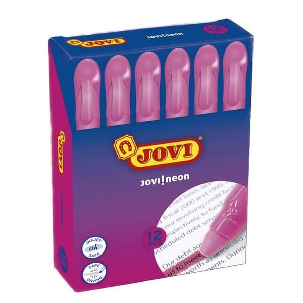 Jovi Étui, 12 gelpennor, färg ROSA () - 1816