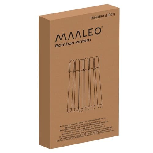 6-Pack - Mönstrade Markeringspennor