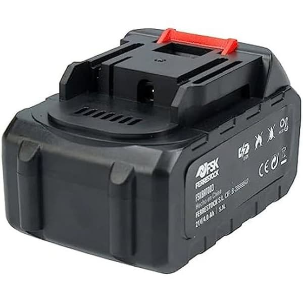 Ferrestock FSKBAT003 21V 4Ah högpresterande utbytesbatteri kompatibelt FSKTAB002 FSKMTS001 FSKMTS002 FSKTPE001