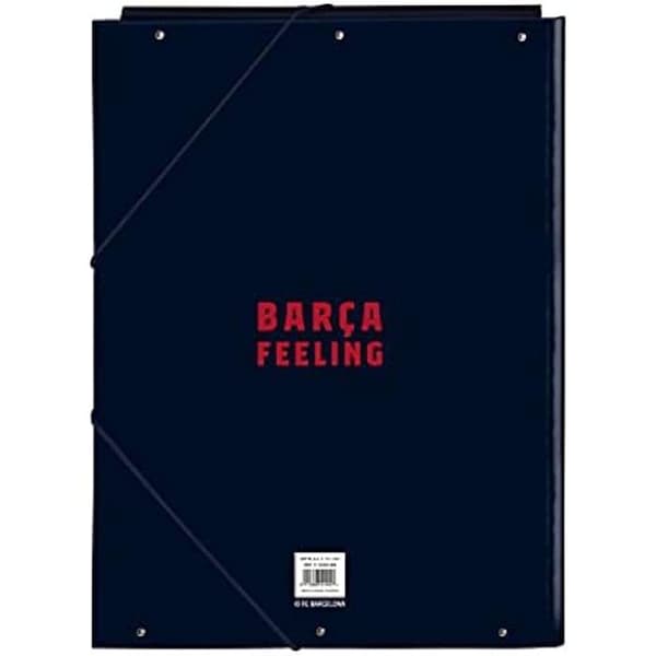 Foliopärm - SAFTA - F.C. BARCELONA - 3 flikar - Bekvämt - Mångsidig