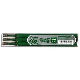 PILOT FRIXION POINT Rollerball - Påse med 3 gröna finpunkter