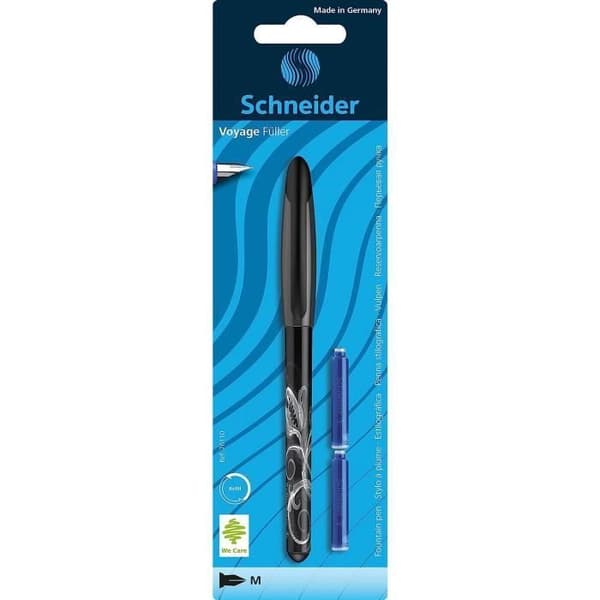 Reservoarpenna - SCHNEIDER - Resor - Vit - Diverse - Spets - Medium