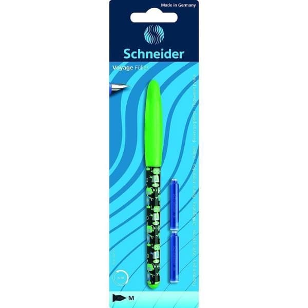 Reservoarpenna - SCHNEIDER - Resor - Vit - Diverse - Spets - Medium