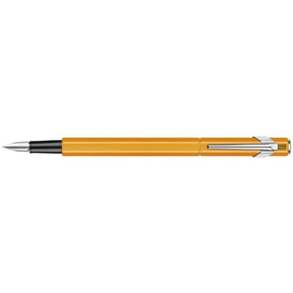 Stylo plume - CARAN D'ACHE - 849 FLUO LINE - Orange - Noir - Återfyllbar