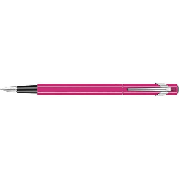 CARAN D'ACHE Reservoarpenna 849 FLUO LINE, rosa 0,000000 Svart