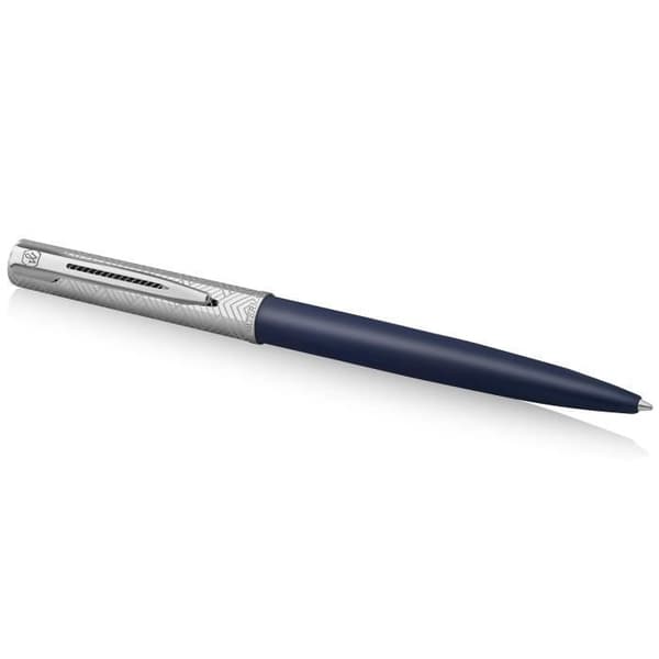 Waterman Allure Deluxe blå kulspetspenna, medelspets blå refill, presentförpackning