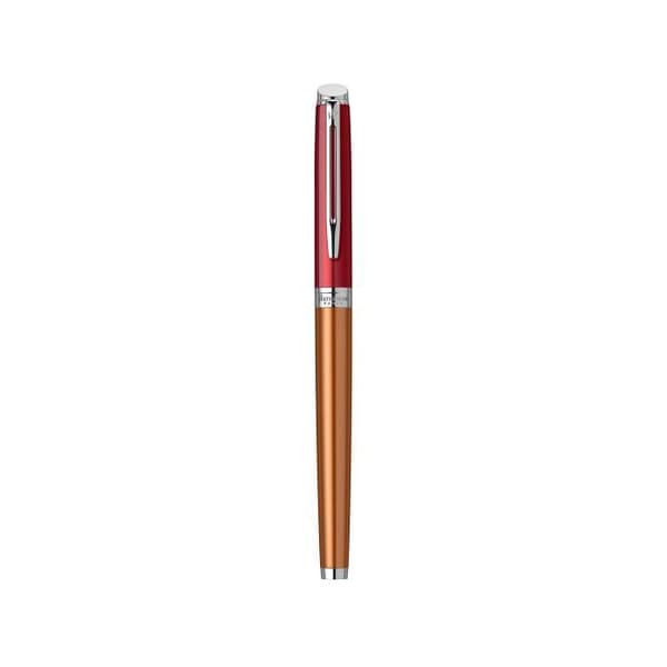 WATERMAN Hemisphere - Fylpenna Vermillon, palladiumattribut, fin spets - i etui