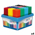 Miniatyrbild 1 av 2: Set of Felt Tip Pens Giotto Turbo Maxi School Multicolour (4 Units)