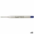 Miniatyrbillede 1 af 2: Refill for ballpoint pen Parker Quink Flow Blue (12 Units)
