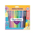 Miniatyrbild 1 av 5: Stylo feutre Paper Mate Flair Tropical Vacation - 12 feutrar - Färgsortiment - Medelspets 0,7 mm
