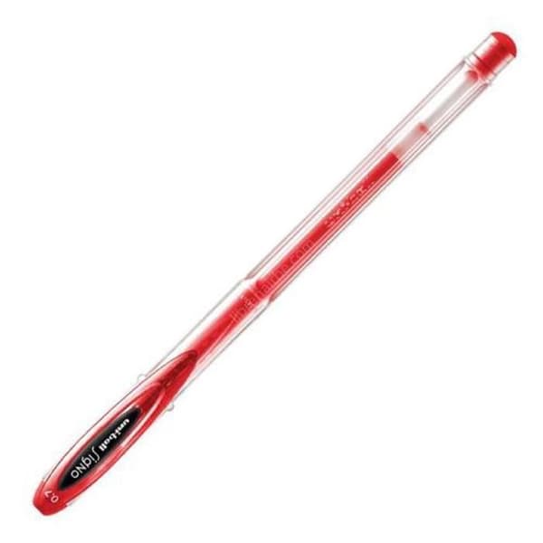 Uniball rollerball skylt angelic color um-120ac röd -12u-