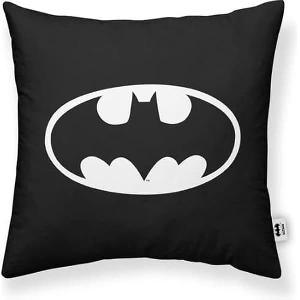 Bomullskudde 45x45cm Batman Basic A modell - BL BELUM - Svart