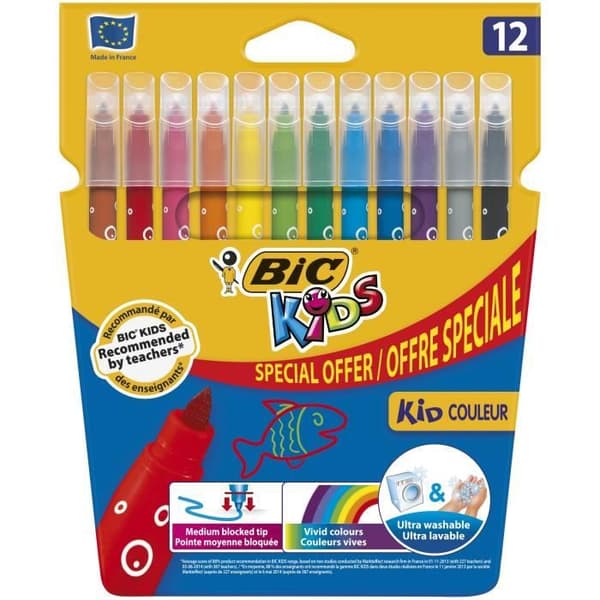 BIC® Kids - Målarpennor - BIC® Kids x12