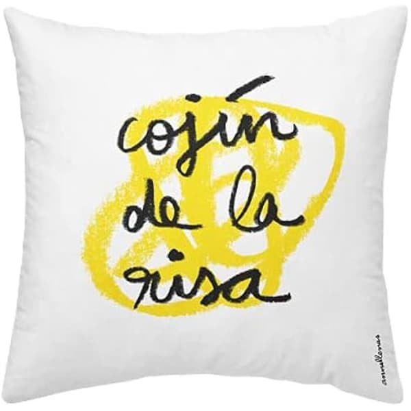 Bomullskudde 50x50cm Risa modell av Anna Llenas på spanska - BL Belum