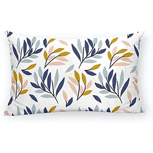 Kuddfodral - BL BELUM - 100 % bomull - Halvt panamatyg - Mjuk - Storlek 50 x 30 cm
