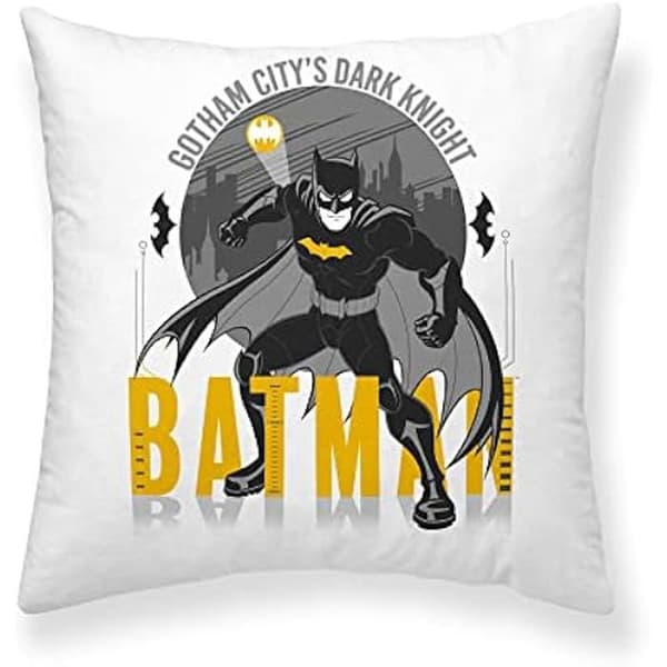 Batman kuddfodral - BL BELUM - Halvt panamatyg 100 % ekologisk bomull - osynlig dragkedja