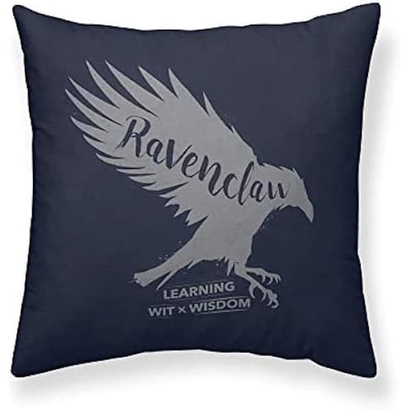 Bomullskudde 50x50cm modell Ravenclaw Values A - BL BELUM - Blå