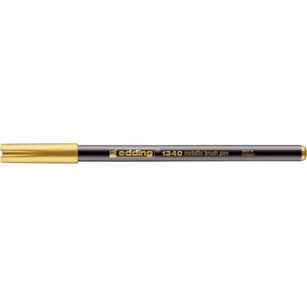 Feutre pensel edding 1340 « Metallic » Guld