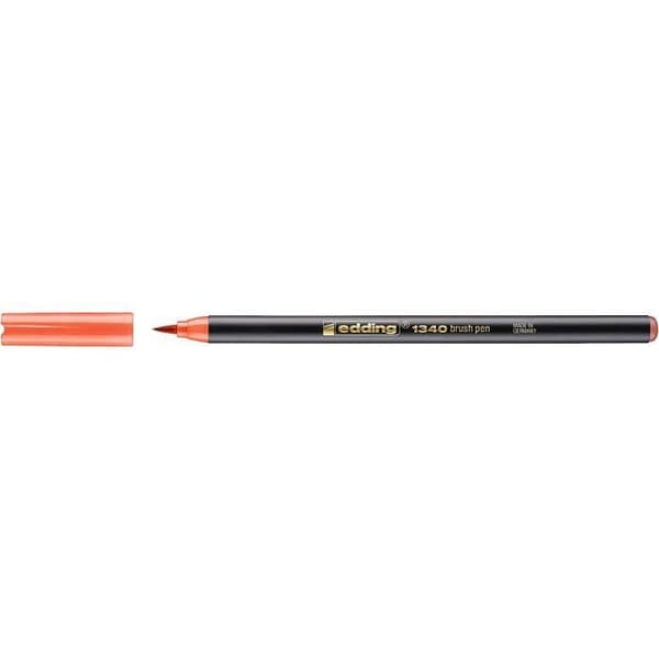 Edding brushpen vattenbas 1340 16,5 cm mandarin