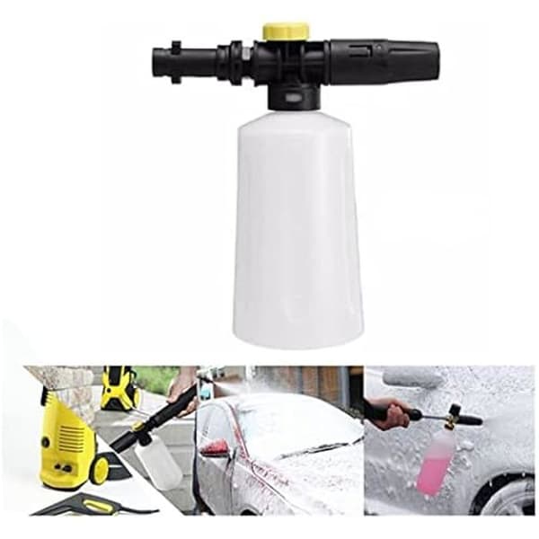 Skumkanon - MUARE - 750 ml flaska - Snölans - Justerbart munstycke