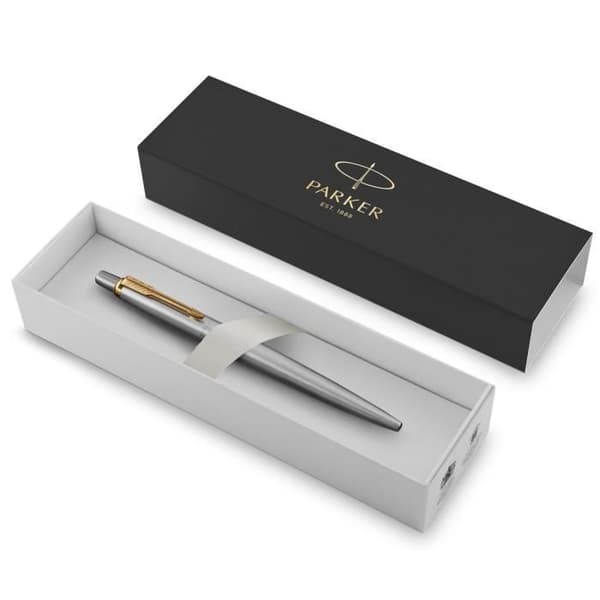Kulspetspenna - PARKER - Jotter - Stål - Påfyllningsbar - Medium spets