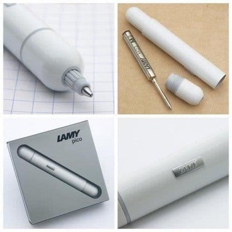 LAMY Pico kulspetspenna - Vit - Medium spets - För vuxna