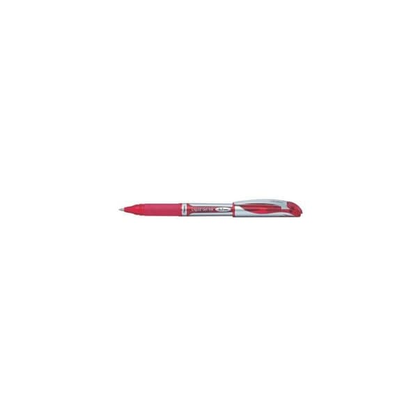 Skrivpenna - Pentel - Energel Xm Bl77 - Röd - Gelbläck - Förpackning med 12 stycken