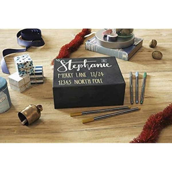 Metallisk filtpenna - STABILO Pen 68 metallic - Förpackning med 10 pennor med medium spets - Rosa
