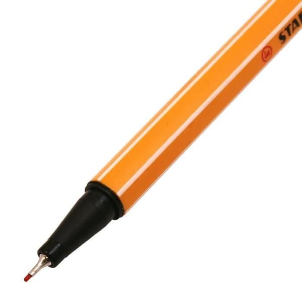 Stylo-Feutre - POINT 88 - Fin spets 0,4 mm - Mörkgrå - Skrivlängd 1000 m - Ventilerad caps