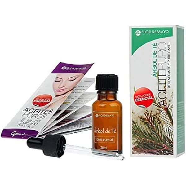 Eterisk olja - FLOR DE MAYO - Tea tree - 20 ml - Naturlig - Antiseptisk - Renande