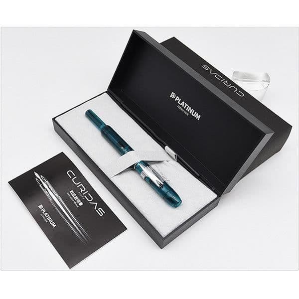 "STILOGRAFICA PLATINUM CURIDAS URBAN GREEN NIB M"