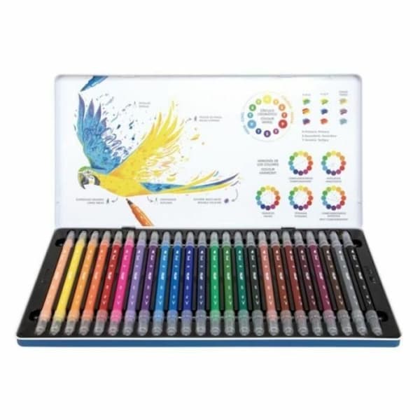 Milan Multicolour Marker Set 24 delar - 8411574095804