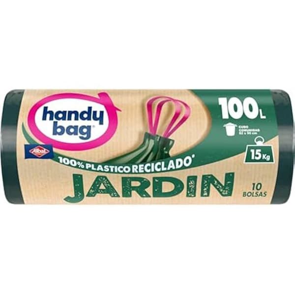 Albal 100L soppåse - Handy Bag - 10 påsar - Trädgårdsspecial