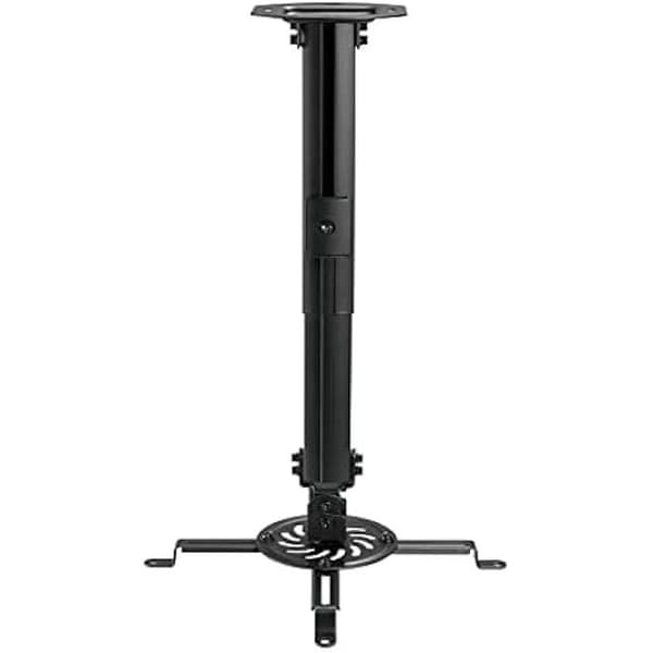 AISENS - CP04TSRE-131 - Universal roterande och utdragbart projektstöd 13,5 kg, svart