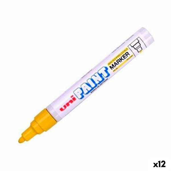 Sprittusch Uni-Ball PX-20 Gul 2,8 mm (12 enheder)