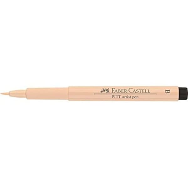 Markeringspennor - FABER-CASTELL - Pitt Artists Penna - 10 x Medium Skin - Diverse - Ej påfyllningsbar