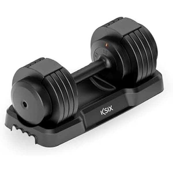 Justerbar Mancuerna - KSIX - 25KG - Svart - Unisex - Vuxen