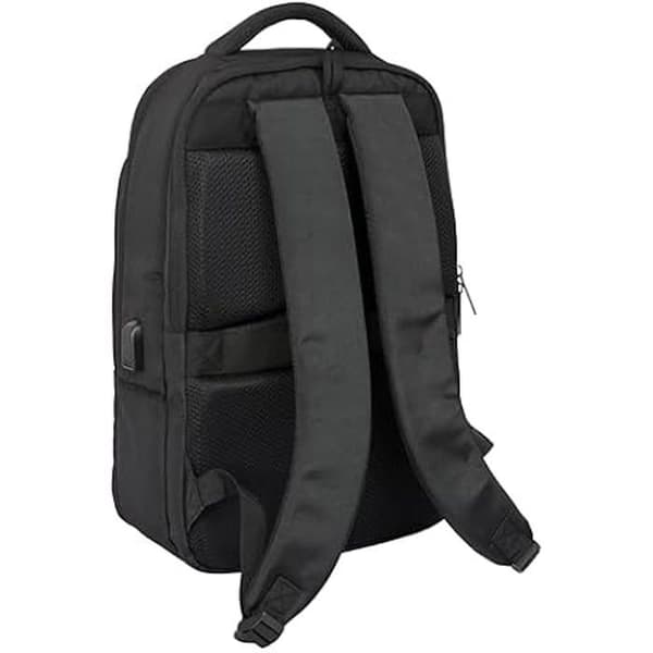 Portable Mochila 15,6" - SAFTA - Real Madrid - USB - Blandat - Färger: Vit, Blå, Svart
