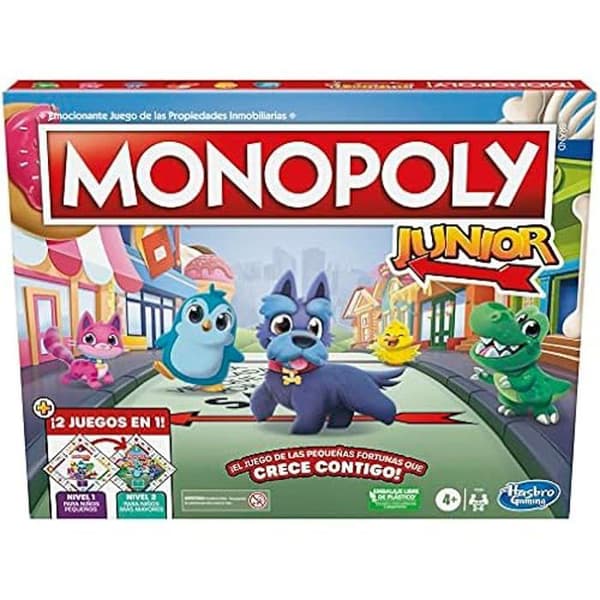 Monopol Junior brädspel - MONOPOLY - Barn - Blandat