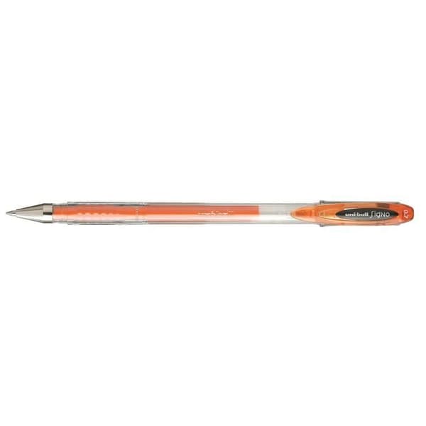 Signo UM120 Gel Ink Rollerball - UNIBALL - Medium Tip - Orange