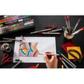 Miniatyrbild 5 av 6: Ritpenna - STABILO Creative Tips - Kartongfodral x 5 kalligrafipennor med diverse spetsar 0,2; 0,4; 0,7; 1 mm och borsta -