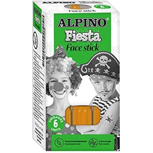 Set med 6 lådor - ALPINO - DL000053 - Färg brun - Typ av skrivverktyg kulpenna - Medelspets