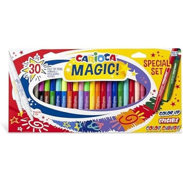 Filt - CARIOCA - 43183 - Flerfärgad - 30 stycken - För barn från 3 år