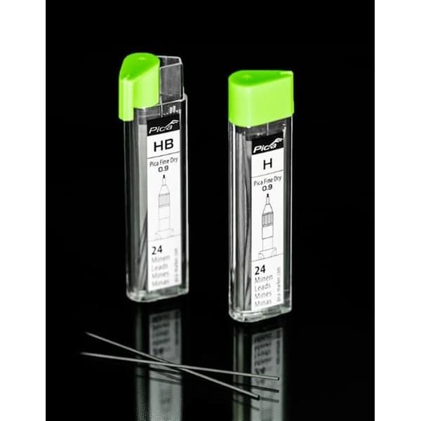 Grafitkablar - PICA - 7050 - Set om 9 mm - Finmarkering - Extra hård